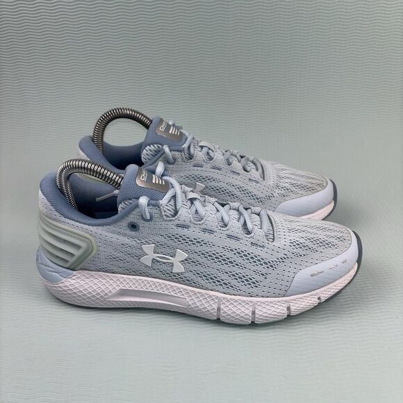 Under Armour Charged Rogue Running Shoes Women’s Size 7 Coded Blue/Boho Blue - Picture 1 of 9